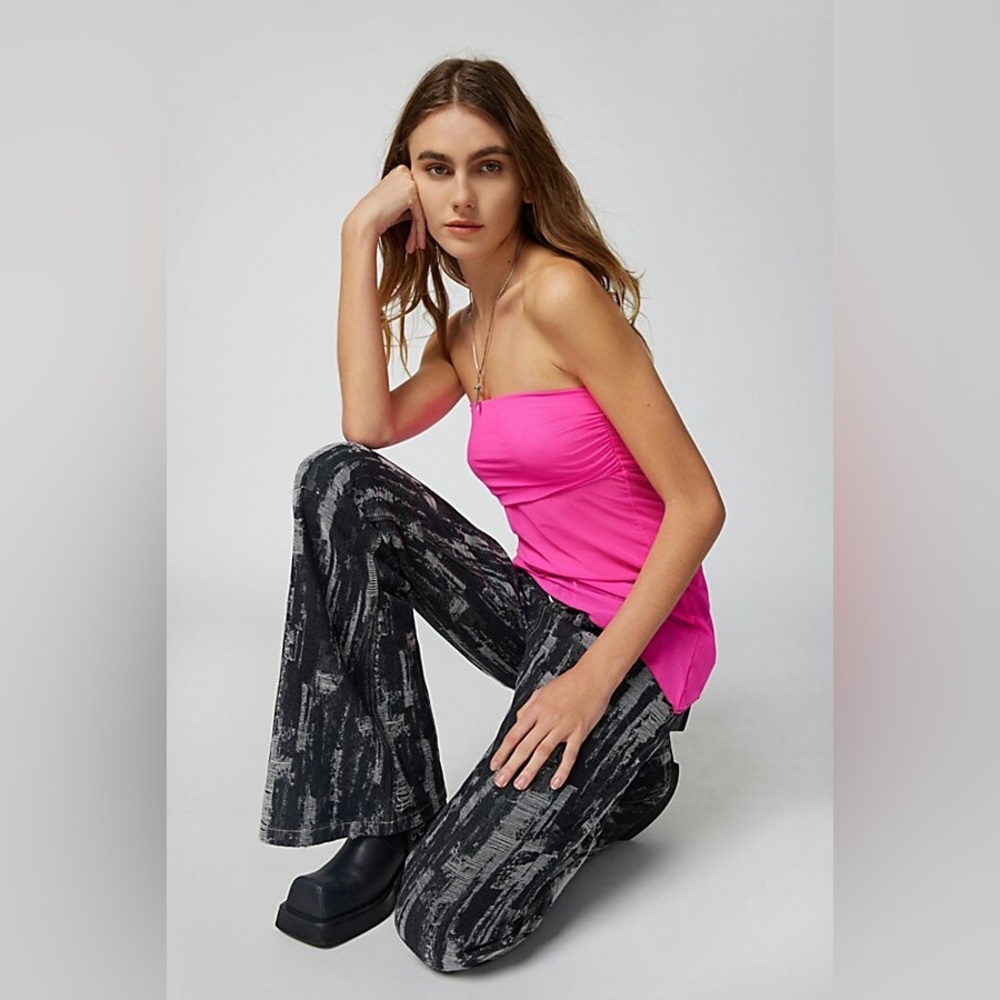 Urban Outfitters Y2K Asymmetrical Tube Top